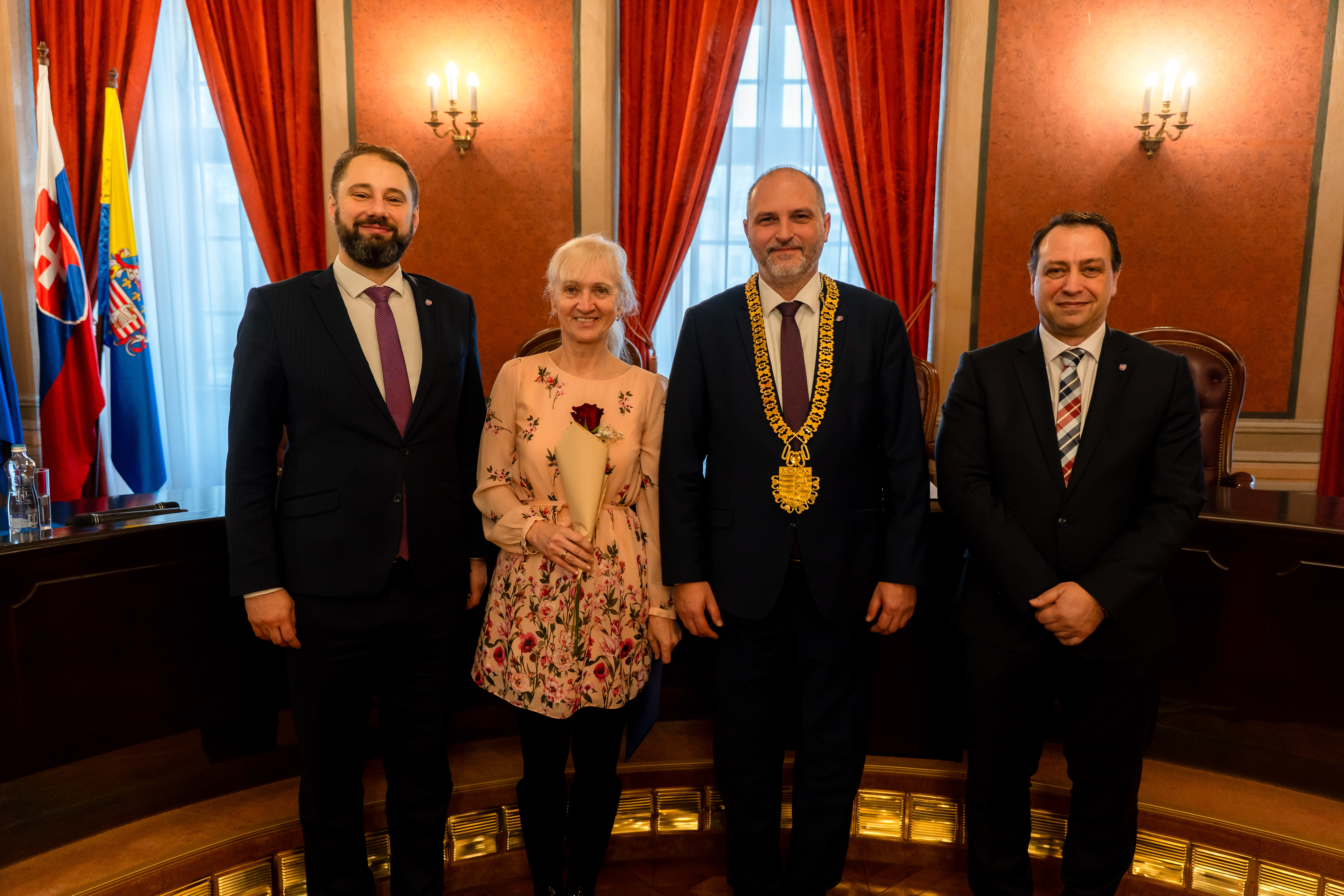 Novorocne prijatie jubilantov Magistratu mesta Kosice-86